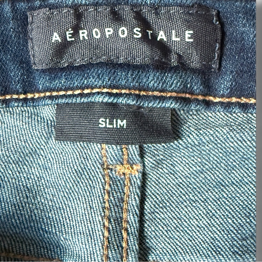 Aeropostale Men's Slim Denim Jeans - Picture 7 of 8